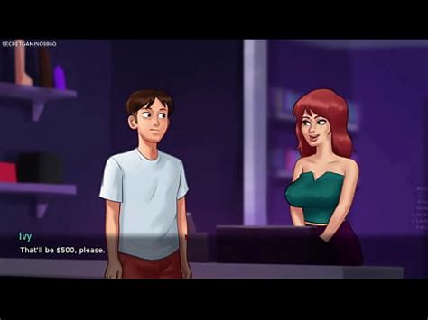 Summertime Saga By DarkCookie Mature Stepmom Was Caught Masturbating In Her Bed By Them Horny