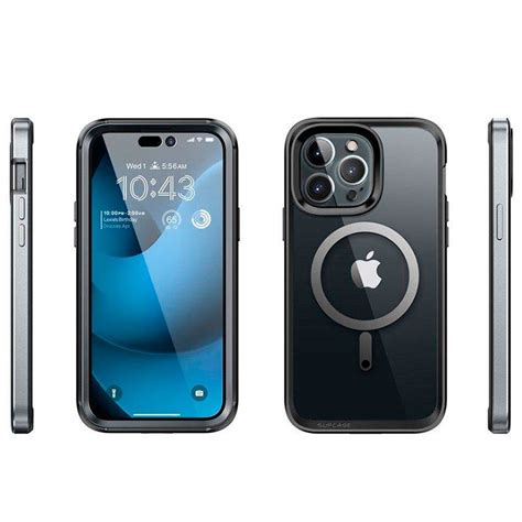 Supcase Ub Edge Magsafe Iphone Pro Max Cover Front Back Sort Dkk