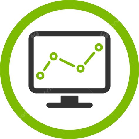 Memantau Ikon Data Penanda Saham Televisi Vektor Data Televisi Penanda Saham Png Dan Vektor