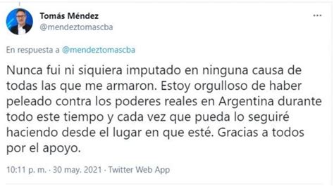 Escándalo En C5n El Descargo De Tomás Méndez Tras Ser Echado Del Canal