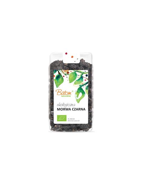 Ekologiczna Morwa Czarna Suszona 125 G BATOM BIO