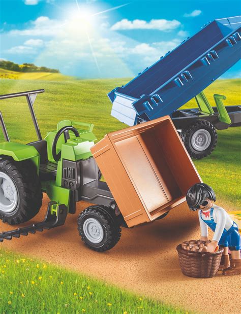 Playmobil Playmobil Country Traktor Med Sl P Playmobil