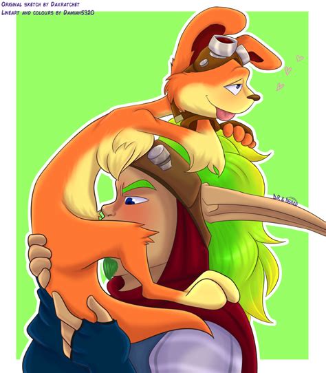 Rule 34 2019 Anthro Balls Blush Clothing Damian5320 Daxratchet Daxter