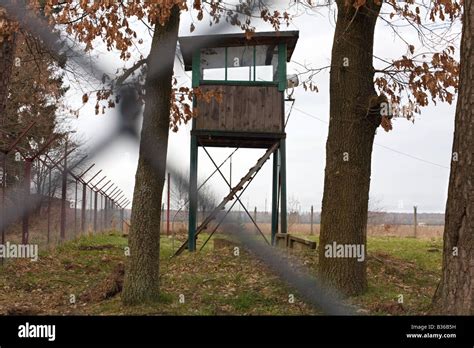 Tower On An Ex Soviet And Polish Military Base In Redzikowo Poland