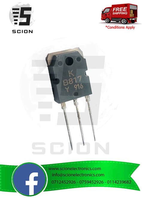 B817 Transistor – Scion Electronics