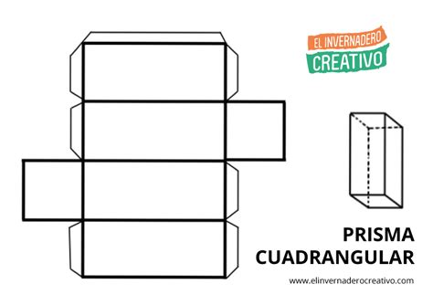 Prisma Rectangular Para Colorear