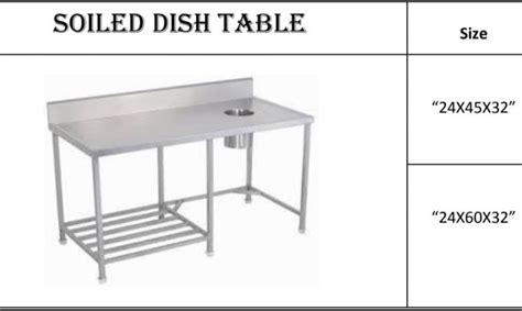 Solid Dish Landing Table At Rs Dish Landing Table In Ahmedabad