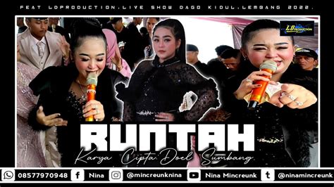 Nina Mincreunk Runtah Doel Sumbang Ldpro Mutiara Sound System