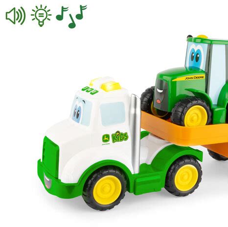 Commandez D S Maintenant Le John Deere Toy De Transport Avec Camion