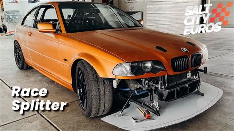 BMW E46 Aero Project X Build Journal Splitter EP01 YouTube