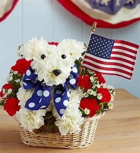 53 Cool 4th July Centerpieces In National Colors - DigsDigs