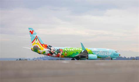 Alaska Airlines Debuts New ‘mickey’s Toontown’ Themed Airplane Thrillgeek