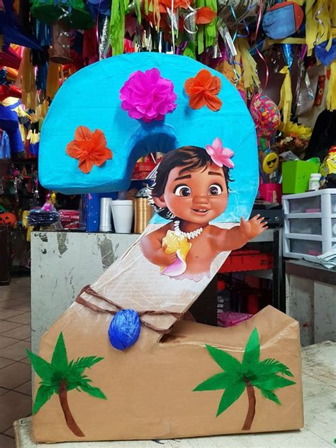 Pin De Daniela Harisgarat En Mohana Decoracion Fiesta Moana Pi Ata