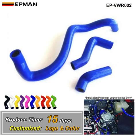 Epman Silicone Intercooler Induction Intake Turbo Radiator Hose Kit For