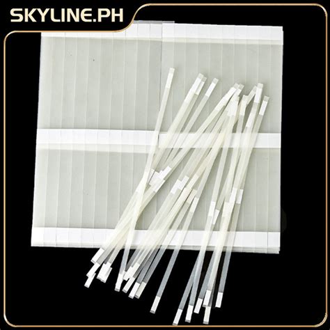 Pcs Mm Hot Melt Glue Strips Thermal Book Binding Tape Double Sided Hot Melt Tape Glue