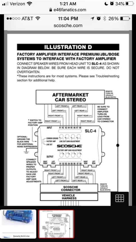 Bmw E46 Factory Amp Wiring Diagram Wiring Diagram