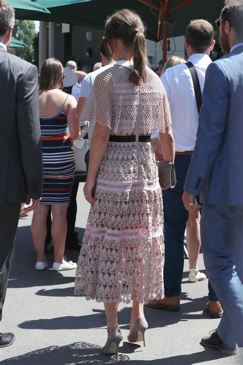 Pippa Middleton Takes The Nearly Naked Trend To Wimbledon