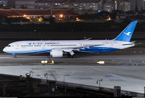 B 1566 Xiamen Airlines Boeing 787 9 Dreamliner Photo By Diao Yuantu