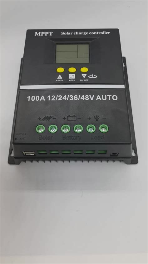 100a 12v 24v 36v 48v Mppt Solar Charge Controller Sy48100a Panel