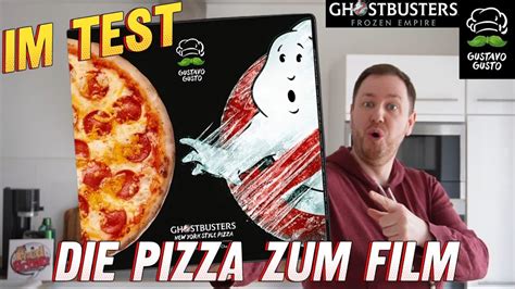 Gustavo Gusto Ghostbusters Peperoni Salami Und Double Cheese Pizza