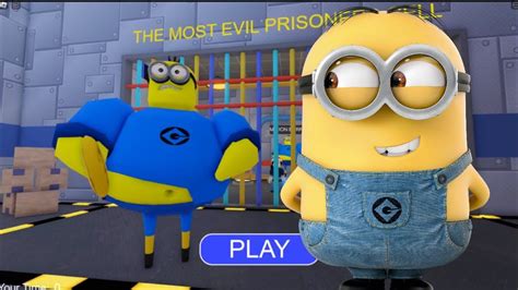 MINION BARRYS PRISON RUN Obby Roblox Roblox YouTube