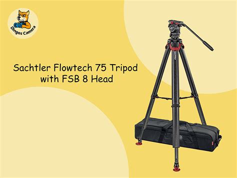 Rent A Sachtler Flowtech 75 Tripod With Fsb 8 Fluid Head Best Prices