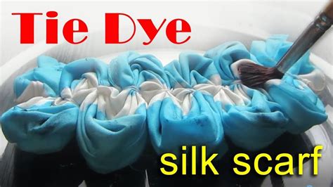 Silk Scarf Painting Tutorial Diy How To Dye Silk In Shibori Techniques