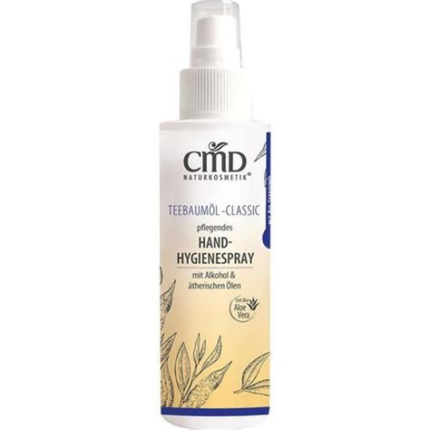 CMD Naturkosmetik Teebaumöl Classic hygienický sprej na ruce 100 ml