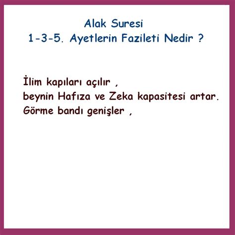 ŞİFA AYETLERİ VE DUALARI: Alak Suresi 1-3-5. Ayetlerin Fazileti Nedir ? ( İlim kapıları açılır ...