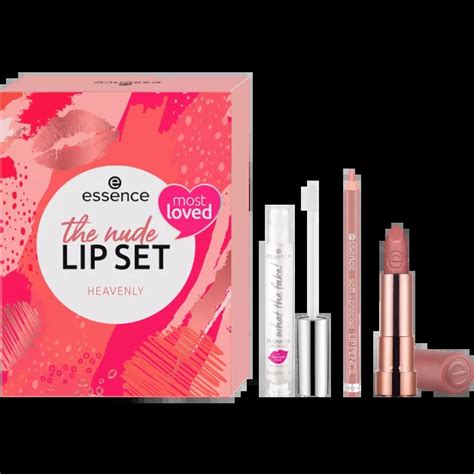 Essence The Nude Lip Set Heavenly Bejou Cosmetics