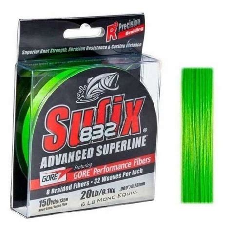 Sufix 832 Braided Line 120 m Yellow | Waveinn
