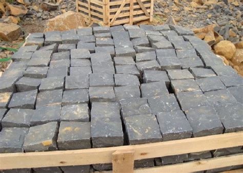 Cube Stone Landscaping Stones New G Fuding Black Pearl X X