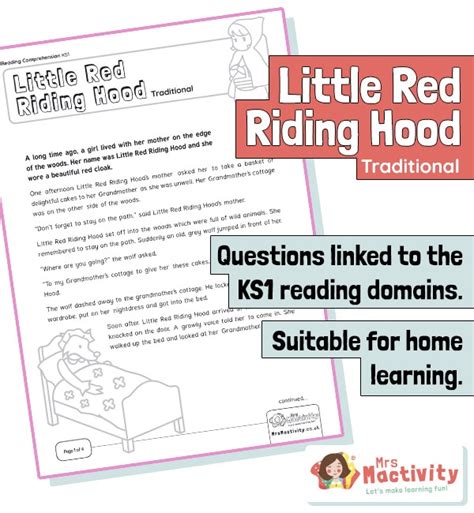 Year 2 Reading Comprehension Ks1 Reading Comprehension Activity