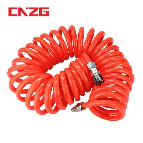 PU Air Compressor Hose Tube Pneumatic Hose Pipe For Compressor Spring