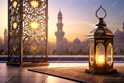 Premium Photo Ramadan Luxurious Background With Luxurious Ramadan Light