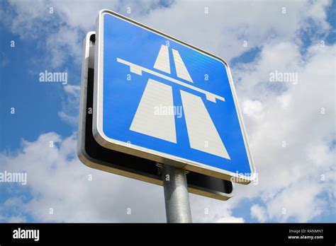 Autobahn Germany Road Sign Hi Res Stock Photography And Images Alamy