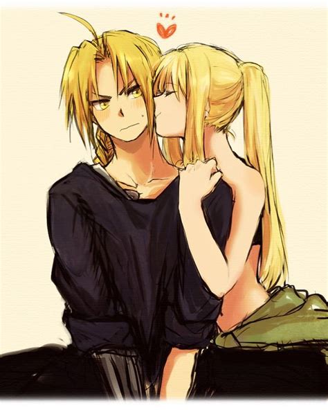 A B C Or D Q Cutest Cheek Kiss Anime A Fullmetal Alchemist Brotherhoo Fullmetal