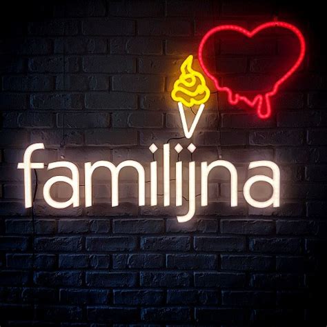 Logo świetlne Familijna Napisy LED Ledon