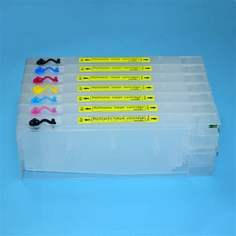 T T Colors Ml Wide Formate Refillable Ink Cartridge For