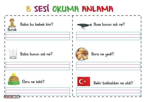 B Sesi Okuma Anlama Eduhol Ders Videoları İzle Online Test Çöz