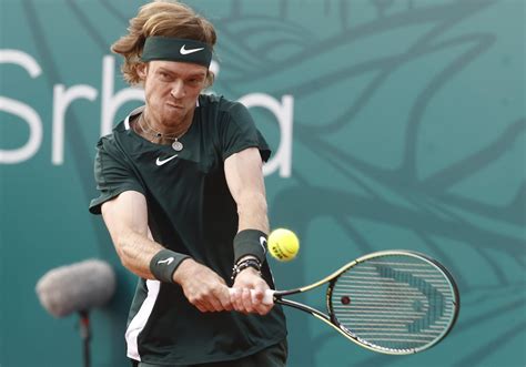 ‘a Big Honour Andrey Rublev Denies Djokovic To Win Serbian Open