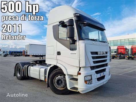 IVECO Stralis 500 2011 Presa Di Forza Truck Tractor For Sale Italy