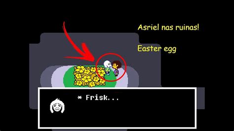 Undertale Easter Egg Asriel Nas Ruínas Youtube