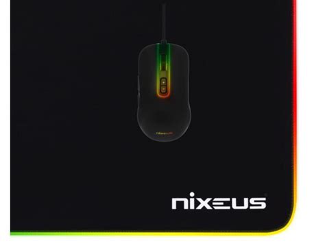 Nixeus REVEL X Gaming Mouse And Nixeus Type X RGB Gaming Mouse Pad