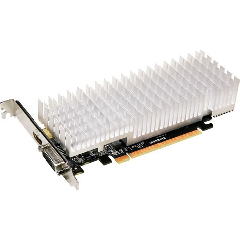 2GB Gigabyte GeForce GT 1030 Silent Low Profile 2G Passiv PCIe 3.0 x16 ...
