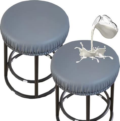 amazoncom stretch pu  bar stool covers waterproof seat covers