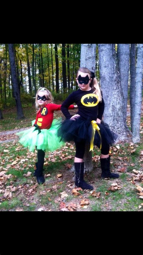 Adorable Batman and Robin Halloween Costumes