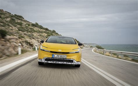 Toyota Prius Plug In Hybrid Phev Yellow 2023 011 Uk From