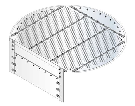 High Performance Trays For Distillation Column Distillation Trays And