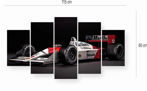 Quadro Decorativo Carro F1 McLaren Ayrton Senna Elo7